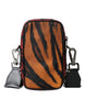 Dolce & Gabbana Multicolor Tiger Print Nylon Logo Cross Body Bag