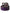 Dolce & Gabbana Purple Leather DG Logo Studs Metal Buckle Belt