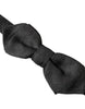 Dolce & Gabbana Black Silk Adjustable Neck Men Bow Tie