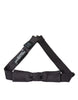 Dolce & Gabbana Dark Gray Silk Adjustable Neck Men Bow Tie