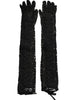 Dolce & Gabbana Black Taormina Lace Elbow Length Gloves