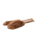 Dolce & Gabbana Brown Cashmere Knitted Fur Mid Arm Mitten Gloves