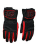 Dolce & Gabbana Black Red Nylon Wrist Length Gloves