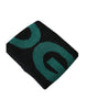 Dolce & Gabbana Black Green Wool Logo #DGMILLENNIALS Wristband