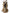 Dolce & Gabbana Brown Owl Faux Fur Whole Head Cap Hat