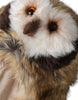 Dolce & Gabbana Brown Owl Faux Fur Whole Head Cap Hat