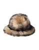 Dolce & Gabbana Brown Faux Fur Modacrylic Fedora Hat