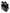 Dolce & Gabbana Black DG Logo Leather Silver Metal Airpods Case