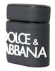 Dolce & Gabbana Black White Silicone Embossed Logo Airpods Case