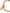 Dolce & Gabbana Gold Tone Brass Chain MY DOG Heart Bracelet