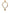 Dolce & Gabbana Gold Tone Brass Chain MY DOG Heart Bracelet