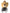 Dolce & Gabbana Brown Teddy Bear Gold Crystal Crown Hair Band Diadem