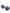 Dolce & Gabbana Gold Brass Blue Dangle Christmas Ball Crystal Clip On Earrings