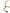 Dolce & Gabbana Gold Brass Crystal Purple Pink Pearl Pendants Necklace