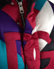 Dolce & Gabbana Multicolor Logo Windbreaker Puffer Jacket