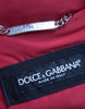 Dolce & Gabbana Multicolor Quilted Hooded Puffer Jacket