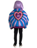 Dolce & Gabbana Multicolor Heart Logo Hooded Puffer Jacket