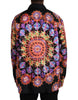 Dolce & Gabbana Multicolor Luminarie Silk Men Casual Shirt
