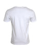 Dolce & Gabbana White Cotton DG Applique Men Casual T-shirt