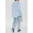 Diesel Light Blue Cotton Men Skinny Jean