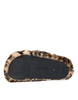 Dolce & Gabbana Brown Tiger Slippers Flats Sandals Shoes