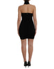 Dolce & Gabbana Black Cut Out Sleeveless Bodycon Mini Dress