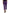 BENCIVENGA Purple Cotton MidWaist Straight Cropped Pants