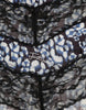 Just Cavalli Blue Floral Lace Long Sleeves Top Underwear Blouse