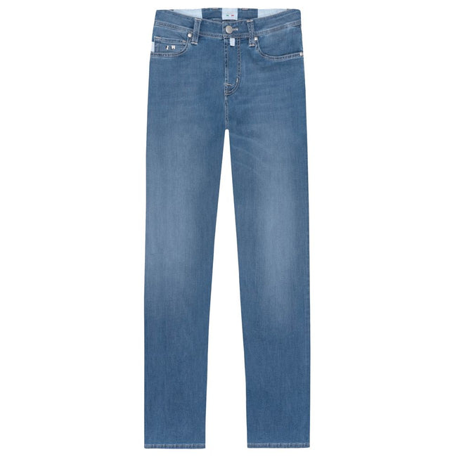 Tramarossa Light Blue Cotton Men Jeans