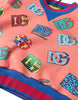 Dolce & Gabbana Salmon Pink Logo Print Sweatshirt Sweater