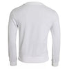 Dolce & Gabbana White Cotton Logo Pullover Sweatshirt Sweater