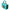 Dolce & Gabbana Turquoise Silicone Devotion Heart Cover Hand Bag Airpods Case