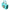 Dolce & Gabbana Turquoise Silicone Devotion Heart Bag Cover Hand Airpods Case