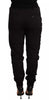 Dolce & Gabbana Black Jogger Women Polyester Pants
