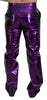 Dolce & Gabbana Purple Shining Men Casual Pants