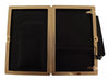 Dolce & Gabbana Pink Silk Gold Frame Clutch Evening Party Purse Bag