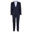 Made in Italy Blue Wool Men's Suit
