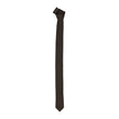 Emilio Romanelli Elegant Burgundy Silk Slim Tie - 40mm