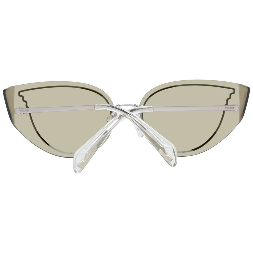 Police Gold Women Sunglasses