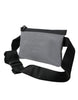 Dolce & Gabbana Gray Neoprene Logo Zip Waist Fanny Pack Belt Pouch Bag