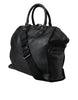 Dolce & Gabbana Black Washed Calfskin Biker Style Shopper Bag