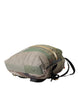 Dolce & Gabbana Military Green Patchwork Rucksack Backpack Bag