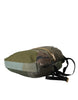 Dolce & Gabbana Military Green Patchwork Rucksack Backpack Bag