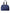 Dolce & Gabbana Blue Nylon Calfskin Hand Shoulder Duffel Bag