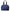 Dolce & Gabbana Blue Nylon Calfskin Hand Shoulder Duffel Bag