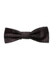 Dolce & Gabbana Brown Fantasy Silk Adjustable Neck Men Papillon Bow Tie