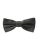 Dolce & Gabbana Gray Silk Patterned Adjustable Neck Men Bow Tie