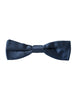 Dolce & Gabbana Blue Satin Silk Adjustable Neck Men Bow Tie