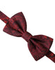 Dolce & Gabbana Red Silk Floral Adjustable Neck Men Bow Tie