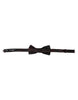Dolce & Gabbana Red Black Floral Adjustable Neck Men Bow Tie
